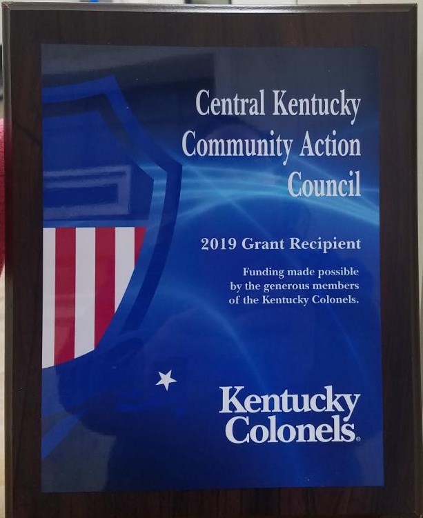 Kentucky Colonels 2019 Grant Recipient